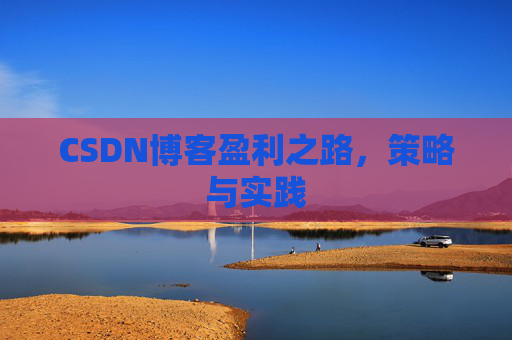 CSDN博客盈利之路，策略与实践